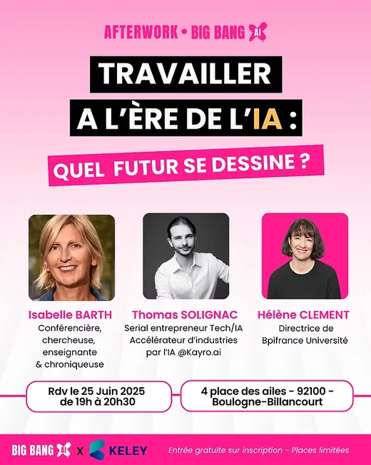 Afterwork Big Bang AI × Keley Consulting, Boulogne-Billancourt 2025